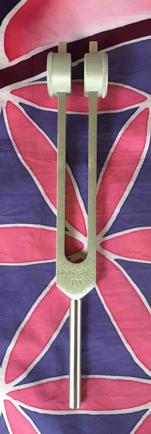 111Hz weighted tuning fork